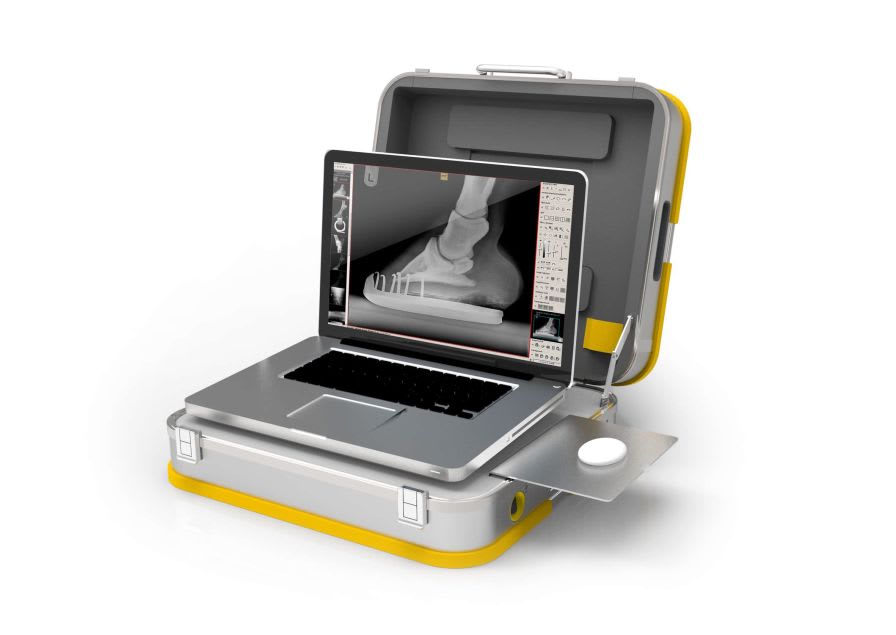 Digital medical radiography acquisition system / for veterinary radiography / portable scil IPS® Mobile Scil Animal Care