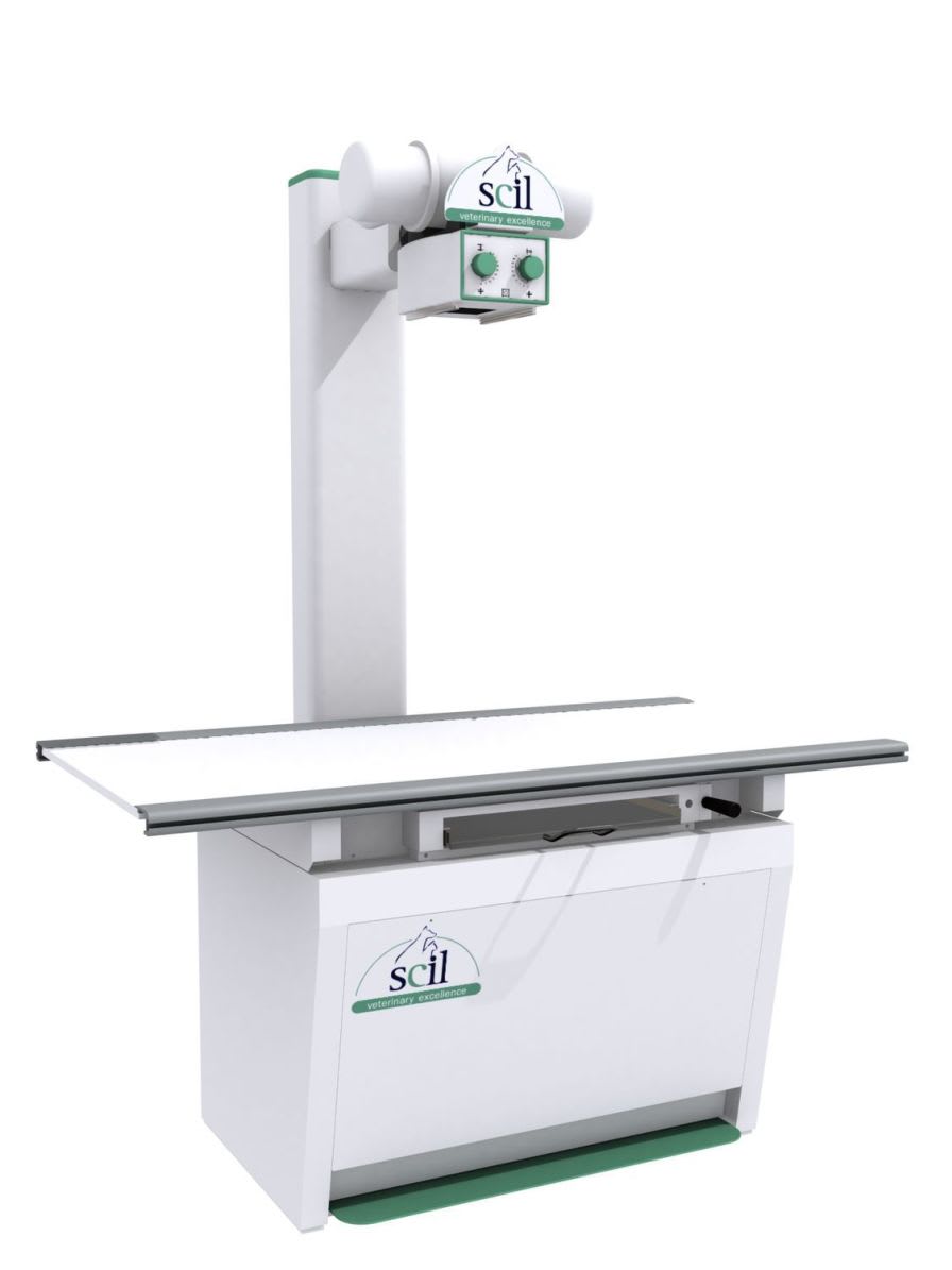 Analog veterinary X-ray radiology system / digital / whole-body veterinary X-ray / with table scil SXR-HF Scil Animal Care