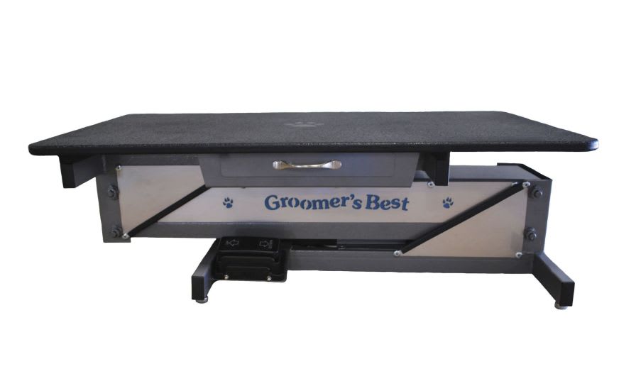 Lifting grooming table / electrical Low Profile Groomer's Best