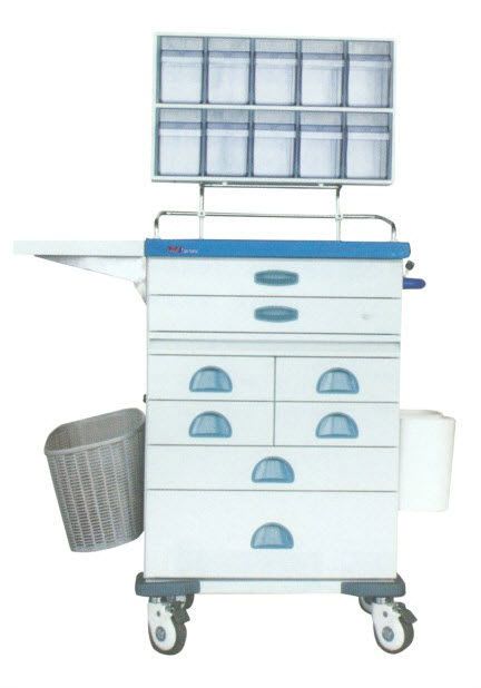 Emergency trolley / with defibrillator shelf / with shelf unit N-2 Xuhua Medical