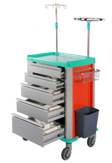Treatment trolley / with drawer P-4 Xuhua Medical