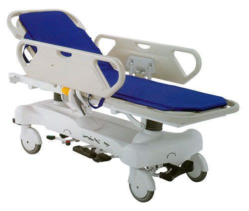 Transport stretcher trolley / height-adjustable / hydraulic / 2-section Type? Xuhua Medical