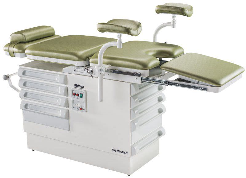Gynecological examination chair / electrical / 2-section Versatile Olsen Indústria e Comércio