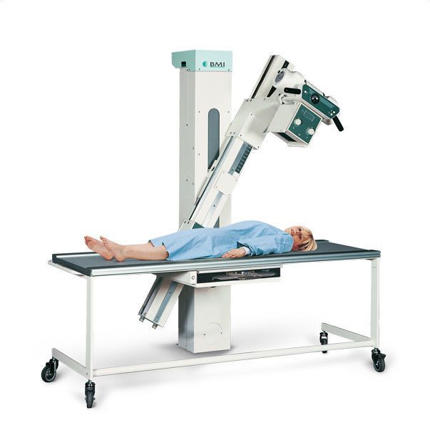 Radiography system (X-ray radiology) / analog / for multipurpose radiography / with swiveling tube-stand CONVENTIONAL BMI Biomedical International
