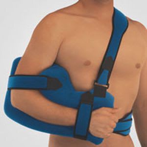 Arm sling with shoulder abduction pillow / human OmoFX BORT Medical