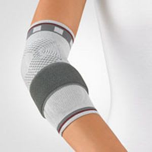 Elbow sleeve (orthopedic immobilization) / epicondylitis strap / with epicondylus muscle pad Select EpiPlus® BORT Medical