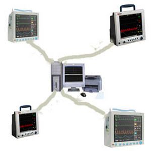 Patient central monitoring station / 255-bed FM-800A Vcomin