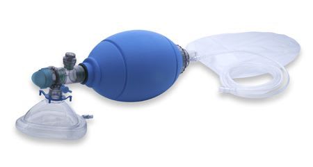 Adult manual resuscitator / disposable / with pop-off and PEEP valves FA-E100A series For Care Enterprise
