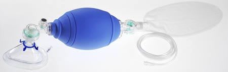 Adult manual resuscitator / with pop-off valve / disposable FA-E101A series For Care Enterprise