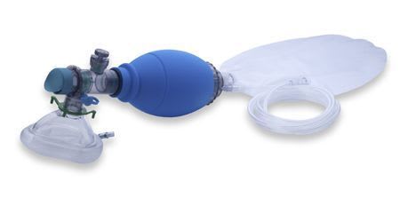 Pediatric manual resuscitator / disposable / with pop-off and PEEP valves FA-E100C series For Care Enterprise