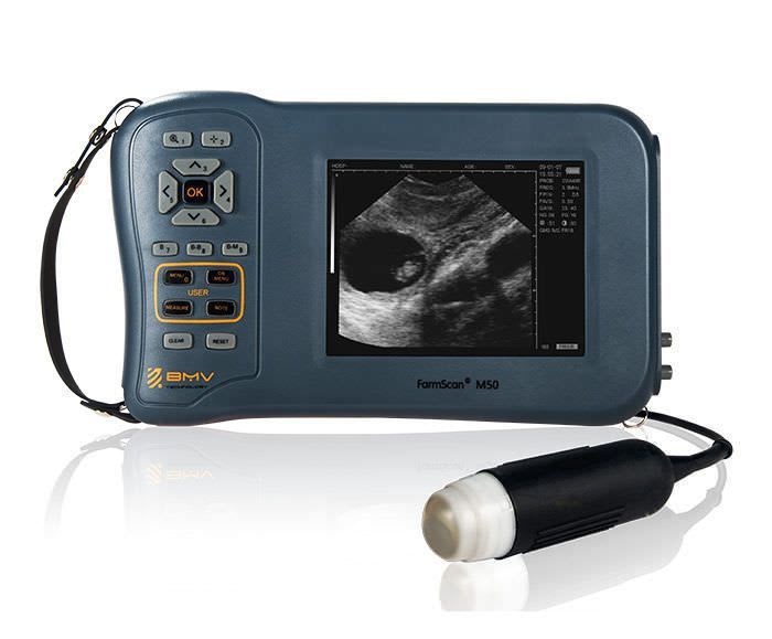 Hand-held veterinary ultrasound system FarmScan® M50 BMV Technology