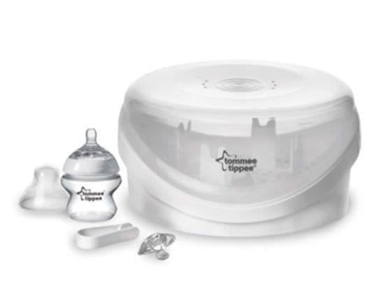 Microwave baby bottle sterilizer tommee tippee