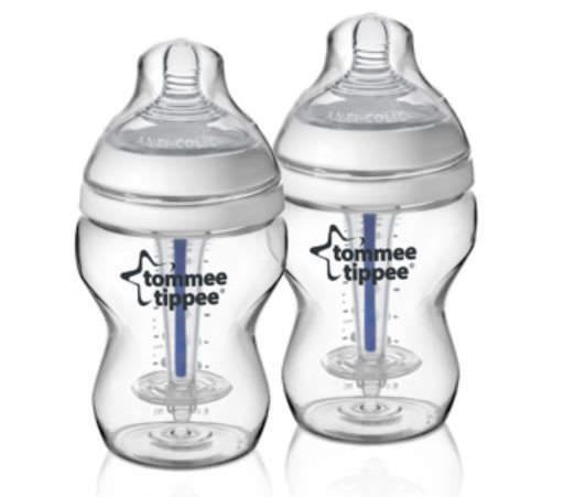 Baby bottle polypropylene / without bisphenol A Vented tommee tippee