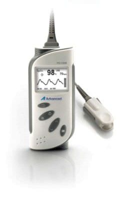 Handheld pulse oximeter / with separate sensor PO-100B Advanced Instrumentations
