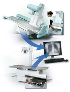 Multipurpose radiography flat panel detector VDX 3543 Villa Sistemi Medicali