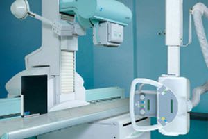 Ceiling-mounted X-ray tube holder LEM Plus Villa Sistemi Medicali