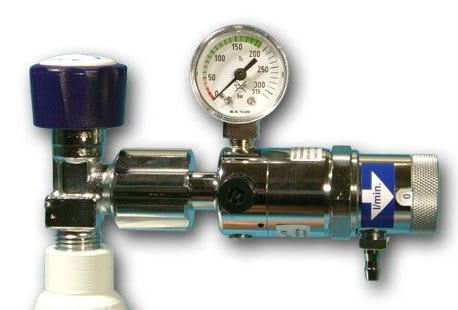 Oxygen pressure regulator / adjustable-flow 1 - 15 L/mn Teutotechnik
