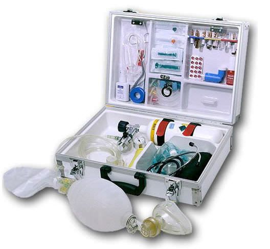 Cardiopulmonary resuscitation medical kit EUROSAFE DOCTOR Teutotechnik