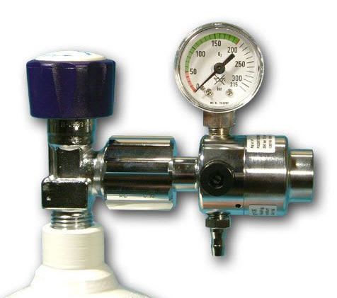 Oxygen pressure regulator / fixed-flow 6 L/mn Teutotechnik