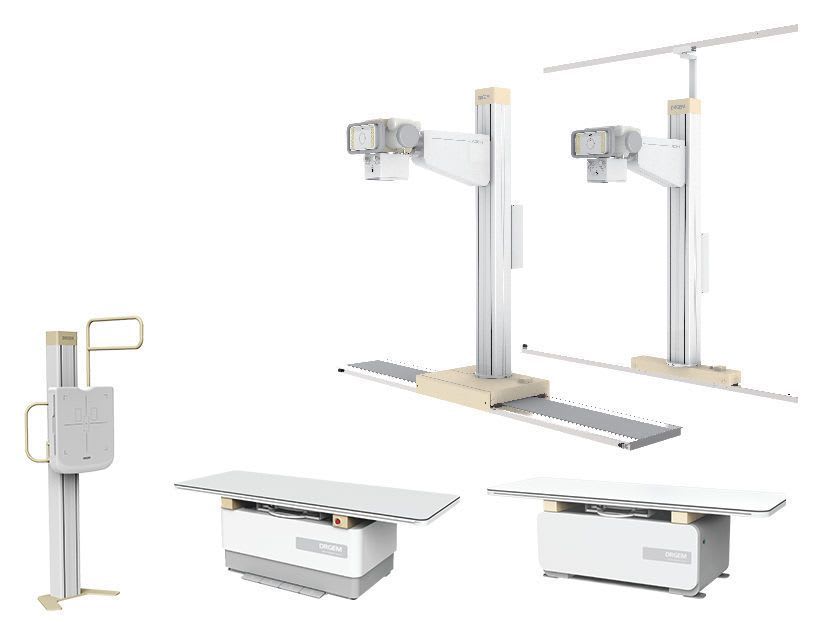 Radiography system (X-ray radiology) / digital / for multipurpose radiography / with tube-stand GXR-SD Series DRGEM