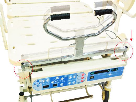 Bed transfer trolley / universal / automatic / electrical MB4220 Sunpex Technology