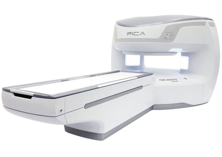 MRI system (tomography) / full body tomography / low-field / open PICA 0.35T Time Medical Systems