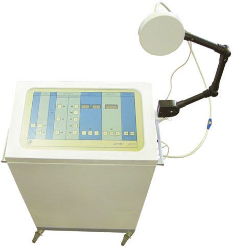 Microwave diathermy unit (physiotherapy) / on trolley AMWT-200 Radmir