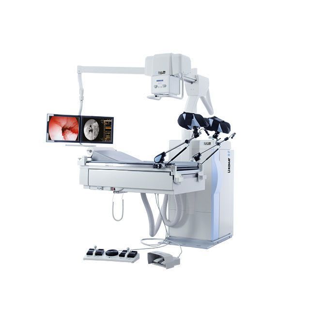 Fluoroscopy system (X-ray radiology) / radiography system / digital / for urological fluoroscopy Uromat RF Delft DI