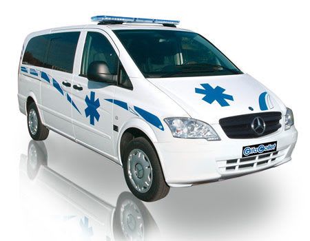 Transport medical ambulance / light van VITO Groupe Gruau