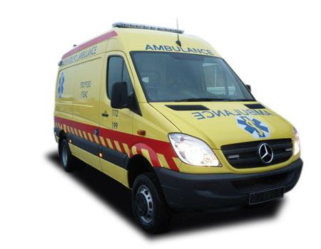 Emergency medical ambulance / van SPRINTER Groupe Gruau