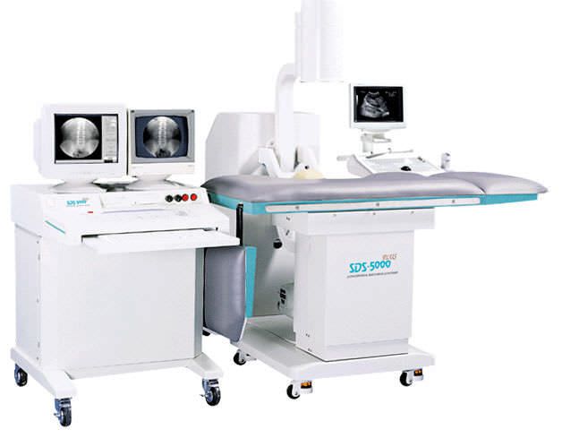 Extracorporeal lithotripter / with lithotripsy table / with C-arm SDS 5000 GEMSS Medical Systems