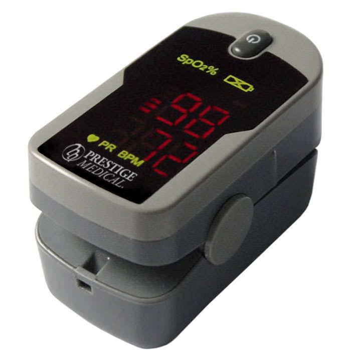 Compact pulse oximeter / fingertip 455 Prestige Medical