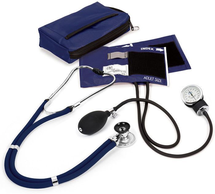 Cuff-mounted sphygmomanometer / with stethoscope Criterion Plus™ A85-122 Prestige Medical