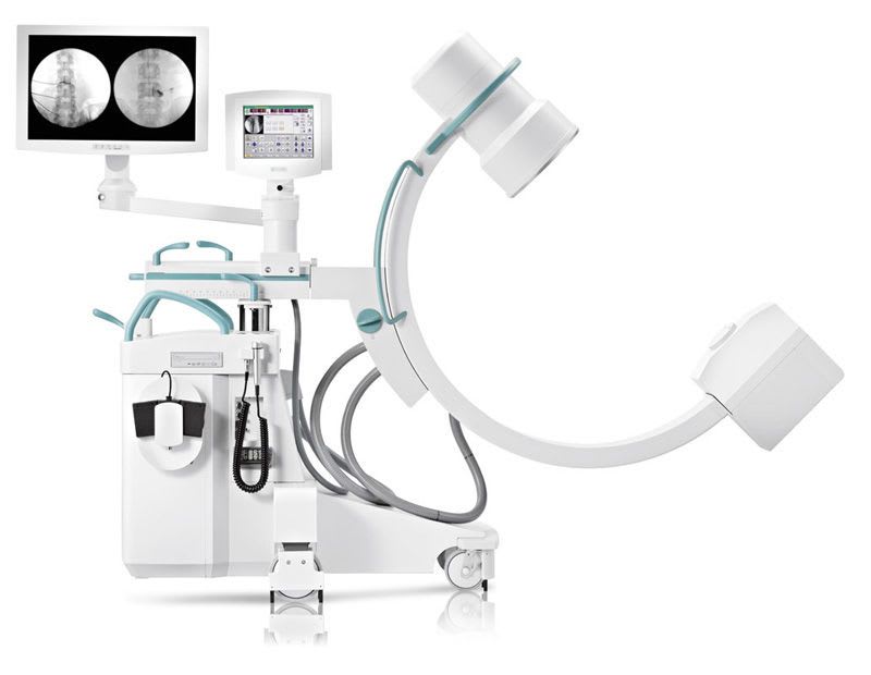 Mobile C-arm / with integrated video monitor Ziehm Solo Ziehm Imaging
