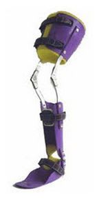 Knee, ankle and foot orthosis (KAFO) (orthopedic immobilization) / articulated / pediatric Boston Brace