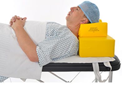 Positioning cushion / air / neck / anatomical OXH3000 Alma Medical Systems