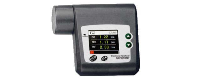 Electronic peak flow meter TeleBreather™ SHL Telemedicine