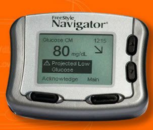 Wireless blood glucose meter FreeStyle Navigator Abbott Diabetes Care
