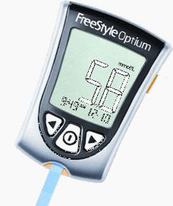 Blood glucose meter FreeStyle Optium Abbott Diabetes Care