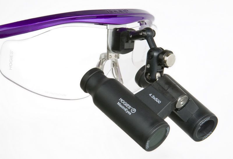 Magnifying loupe with frames Prismatic 4.5X Hogies