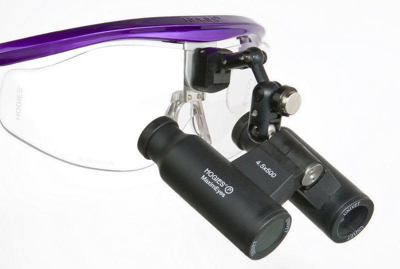 Magnifying loupe with frames Prismatic 3.5X Hogies