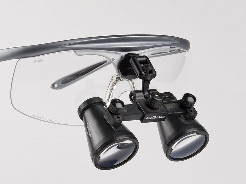 Magnifying loupe with frames MiniScope 3.0X Hogies