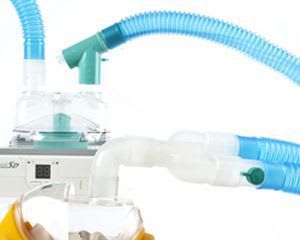 Patient ventilator breathing circuit GaleMed Corporation