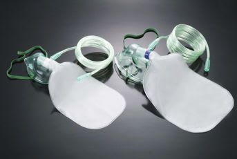 Oxygen mask / facial / PVC / high-concentration OM-81212, OM-81222 Besmed Health Business