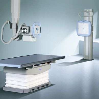 Radiography system (X-ray radiology) / digital / for multipurpose radiography / with vertical bucky stand VIDIX II JW Medical