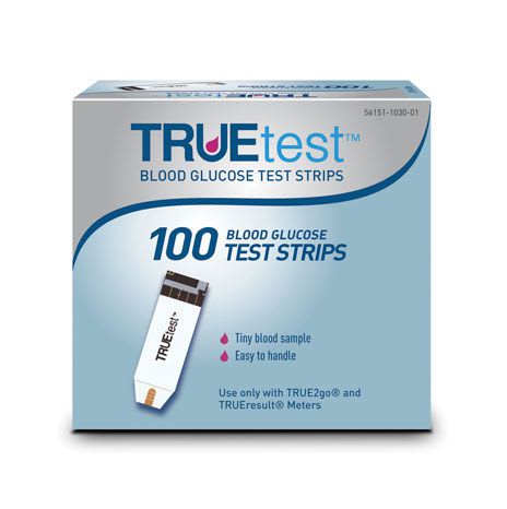 Blood glucose test strip TRUEtest™ Nipro Diagnostics