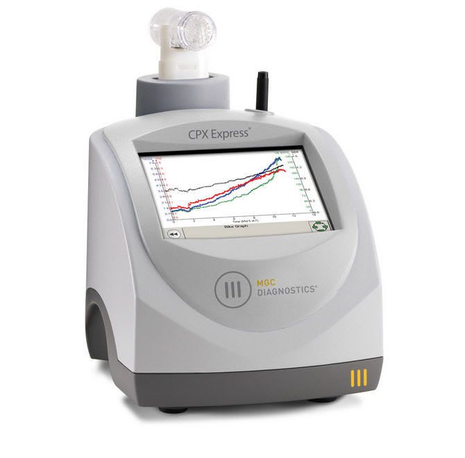 Cardio-respiratory stress test equipment / desk CPX Express® MGC Diagnostics