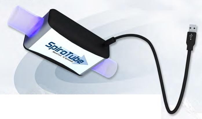 USB spirometer / computer-based 18 L/s | SPIROTUBE THOR