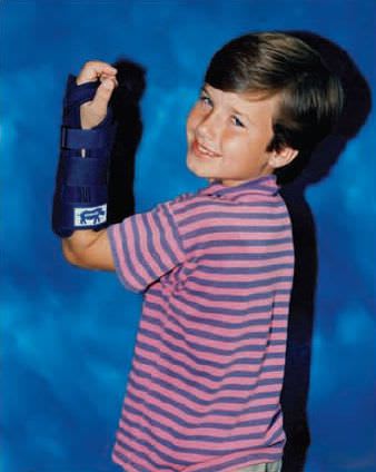 Wrist splint (orthopedic immobilization) / pediatric RHINO Pediatric Orthopedic Designs, Inc.