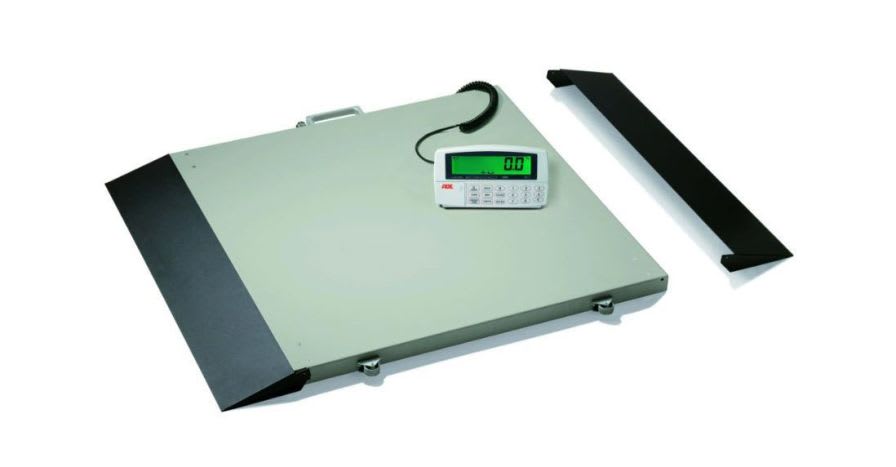 Electronic platform scale / with rechargeable battery / with BMI calculation / with mobile display M500020 ADE